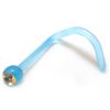 Bio-plast nostril with jewel