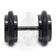 Black steel fake plug