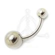 316L Steel Navel Banana