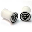 Dilatador silicona blanca diamante