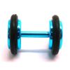 316L fake plug. Titanium Color.