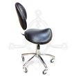 Tattoo stool with back