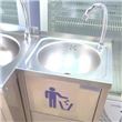 Hand Sink with Paper Bin