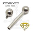 Titanium Barbell Internal Thread