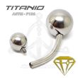 Titanium Banana Internal Thread