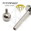 Titanium Labret Internal Thread