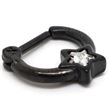 Black Star Septum Clicker
