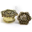 TIBET HEXAGON Ethnic Ear Plug