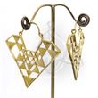 POLYNESIAN Brass EarRing