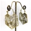 SNOWFLAKE Brass EarRing