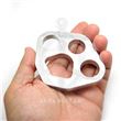 Support for Suspensions. Solid aluminum chassis
