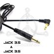 Cable MiniJack a MiniJack en L