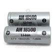 1800mAh battery (3.7V from LI-ION 18500)