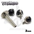 Labret INTERNAL THREAD - BLACK BALL