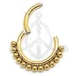Segmented Ball Hoop - GOLDEN
