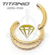Segmented hoop 2 hoops - jewelry