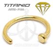 Aro de fácil inserción – Titanio ORO
