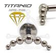 Labret Luna- 7 Bolas (Titanio Rosca interna)
