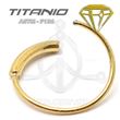 Aro Flexible Titanio Oro
