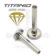 Barra de Labret Titanio. Rosca Interna