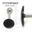 Barbell CHAPA Negra 1.6x16