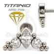 Labret JOYAS con Bolas - Titanio