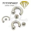 Circular Barbell THICKNESS Titanium.