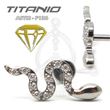 Labret SNAKE. Internal thread