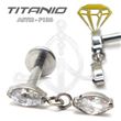 CRYSTAL EYES Labret
