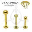 Titanium Labret Internal Thread