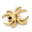 SPIDER replacement. Internal Thread - GOLD (Pvd)