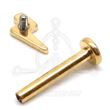 LIGHTNING Labret - Gold (pvd)