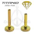 Titanium Labret Bar. Internal Thread