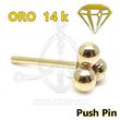 Replacement PUSH IN 3 Balls - 14K