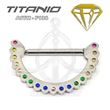 Pezonera Titanio Joyas Multicolor