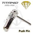 Winged Cross Replacement - PUSH PIN