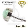Push Pin Replacement - Opal Teardrop