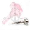 BioPlast Labret with jewelled ball in surgical steel