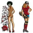Tattoo Book  «Women, Girls, Bitches & Ladies»