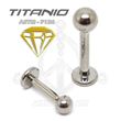 Titanium Labret Internal Thread