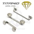 Titanium Flat Surface Barbell