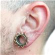 SUNFLOWER Ethnic Ear Tunnel