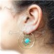 SUMATRA Brass EarRing