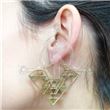 POLYNESIAN Brass EarRing