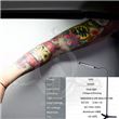 Aluminum LED Floor Tattoo LAMP