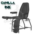 BLACK Folding Armchair-Stretcher (1)