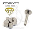 Labret Titanio 4 Ópalos Azul