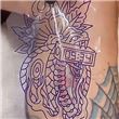 Clear Cut Stencil Transparent Tattoo