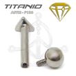 Labret bar with TRIANGLE base