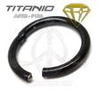 Segmented Hinge Ring BLACK - TITANIUM